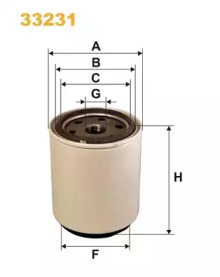WIX FILTERS 33231 -  Топливный фильтр